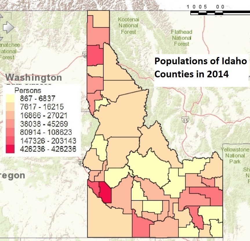 Latest Population Numbers Show Idaho S Urban Places Growing Small